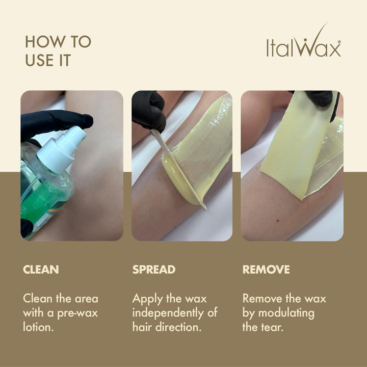 Italwax White Chocolate – 1Kg - Waxing Perlen für Haarentfernung - Natürliche Formulierung für alle