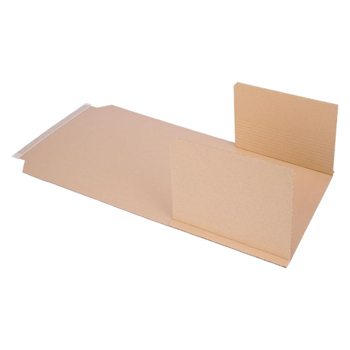 Buchverpackung 25 Stück selbstklebend für A1, 900 x 600 x 10-90 mm, Universal Wickelverpackung 25 St