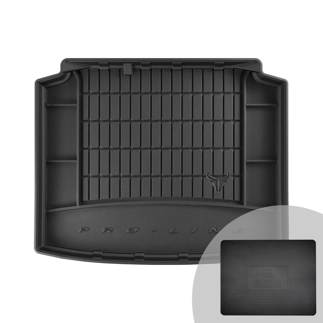 FROGUM ProLine 3D Gummimatte Exklusive Auto Kofferraummatte Kofferraumwanne für Skoda Rapid Spacebac
