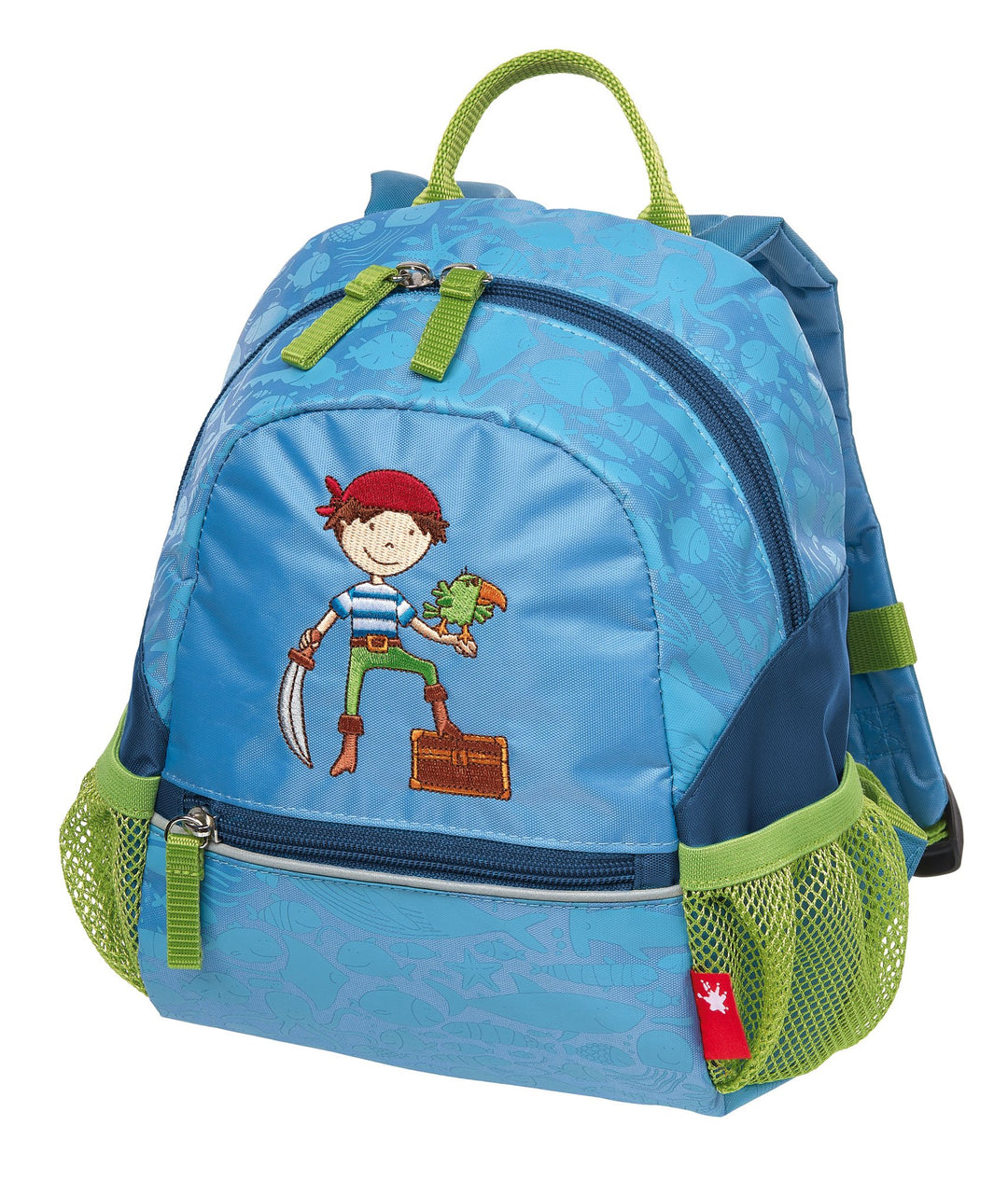Sigikid 24936 Rucksack klein Sammy Samoa Mädchen und Jungen Kinderrucksack empfohlen ab 2 Jahren bla