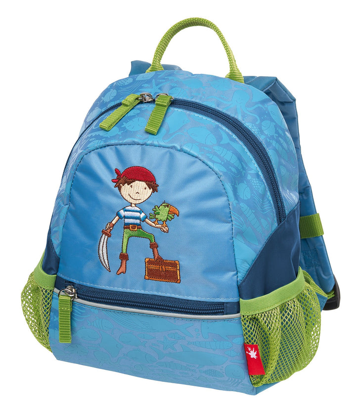 Sigikid 24936 Rucksack klein Sammy Samoa Mädchen und Jungen Kinderrucksack empfohlen ab 2 Jahren bla
