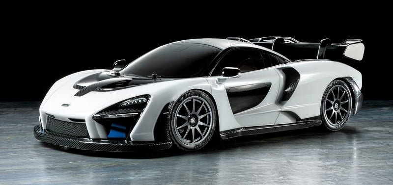 Tamiya 58711 1:10 RC McLaren Senna TT-02 - ferngesteuertes Auto, RC Fahrzeug, Modellbau, Bausatz zum