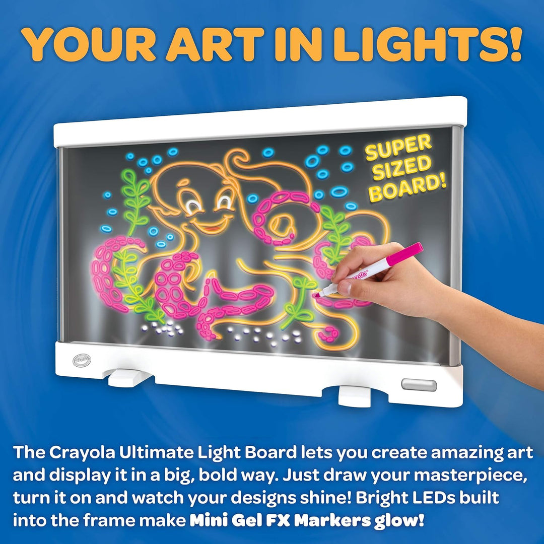 CRAYOLA Ultimate Light Board, mehrfarbig, Einheitsgrösse, 74-7245
