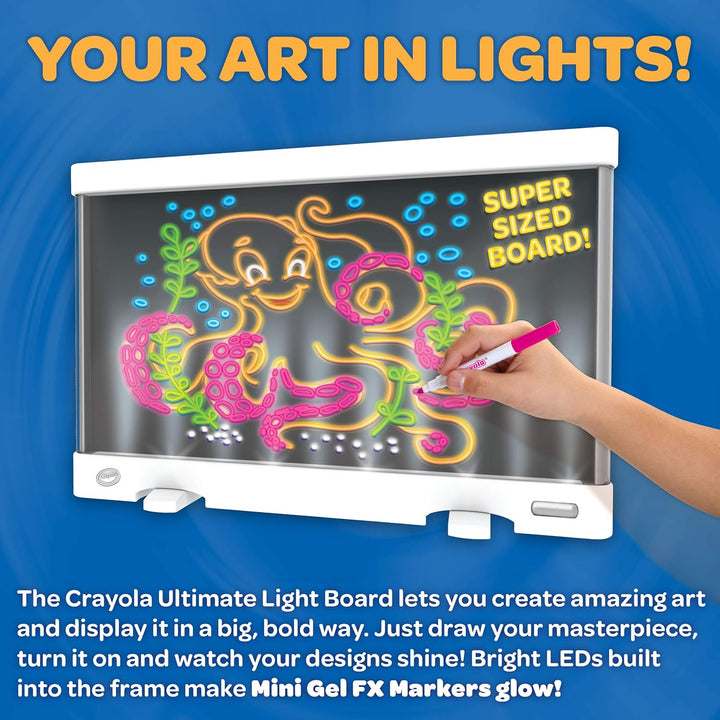 CRAYOLA Ultimate Light Board, mehrfarbig, Einheitsgrösse, 74-7245