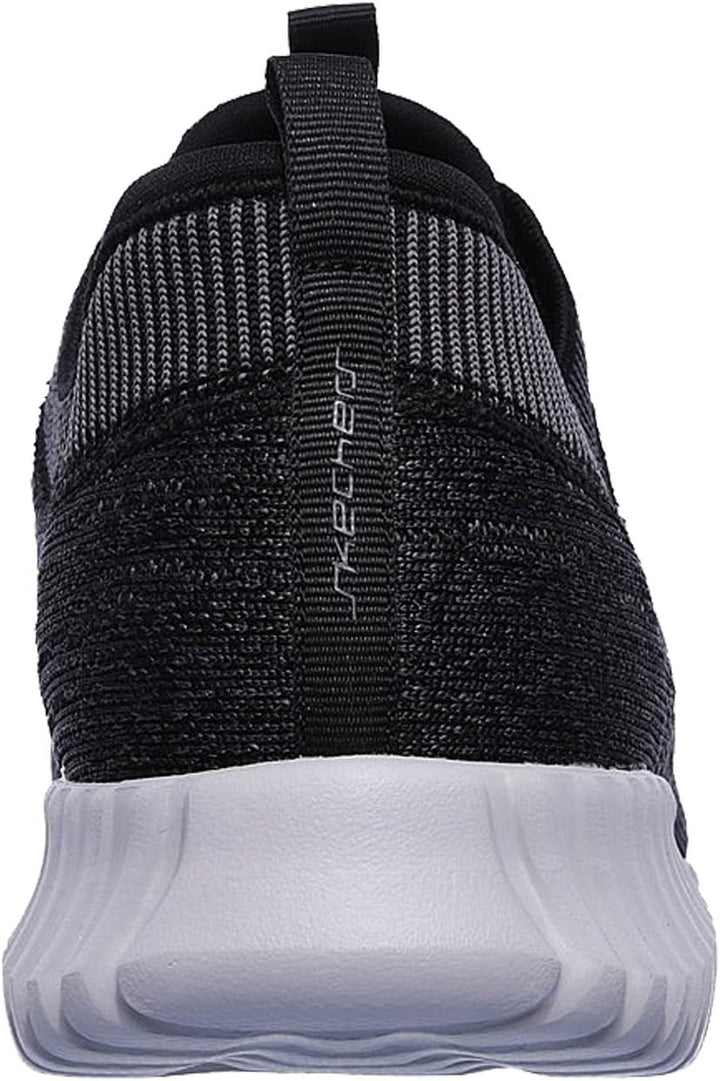 Skechers Herren Elite Flex Hartnell Halbschuhe 39 EU Black Gray Mesh Trim, 39 EU Black Gray Mesh Tri