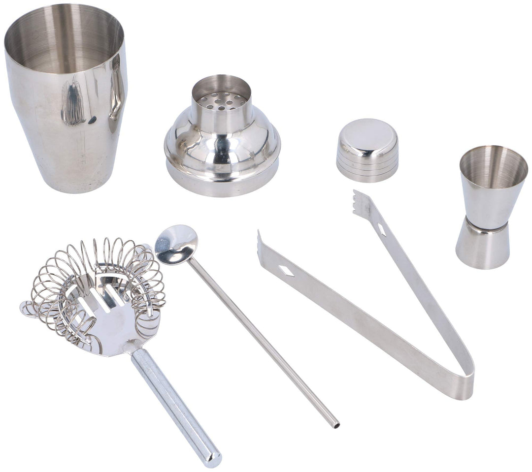 Alpina 10185 Cocktail-Set 5-Teilig, Inox/Rostfrei
