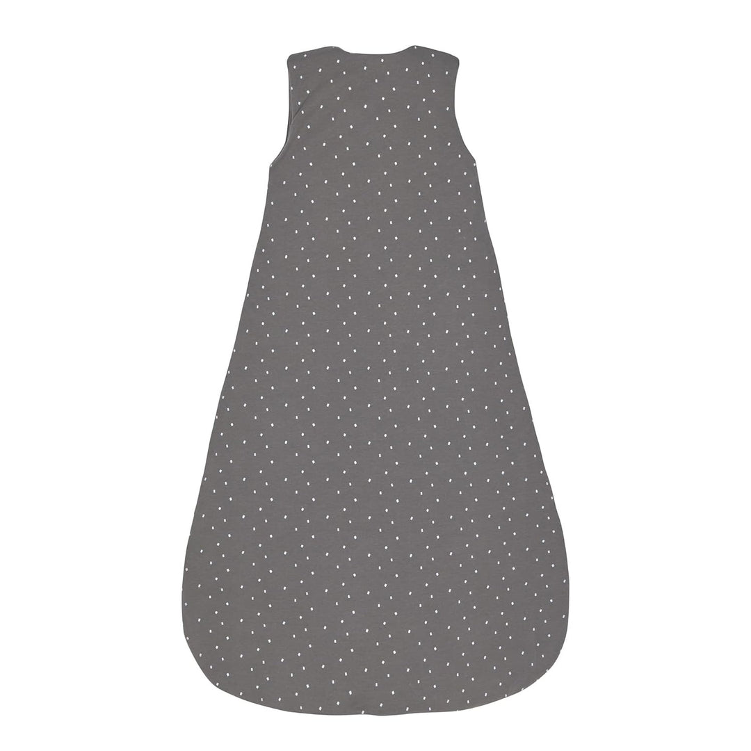 LÄSSIG Baby Ganzjahres Schlafsack ohne Ärmel unisex/Sleeping Bag Interlock Spots anthracite, Grösse