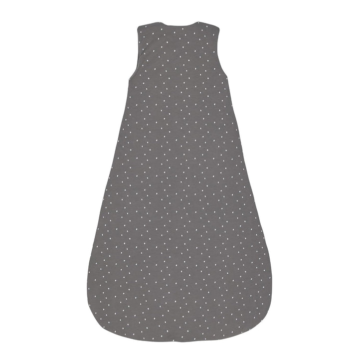 LÄSSIG Baby Ganzjahres Schlafsack ohne Ärmel unisex/Sleeping Bag Interlock Spots anthracite, Grösse