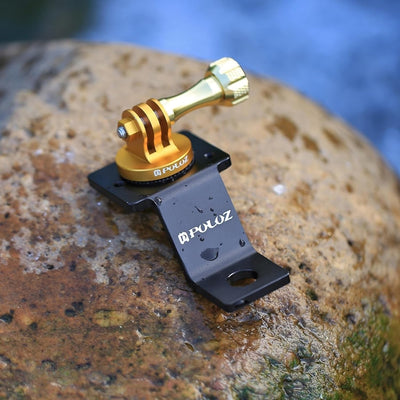 PULUZ Go pro Halterung für Motorrad Feste Metallhalterung Schraube für GoPro Hero12 Black / Hero11 /