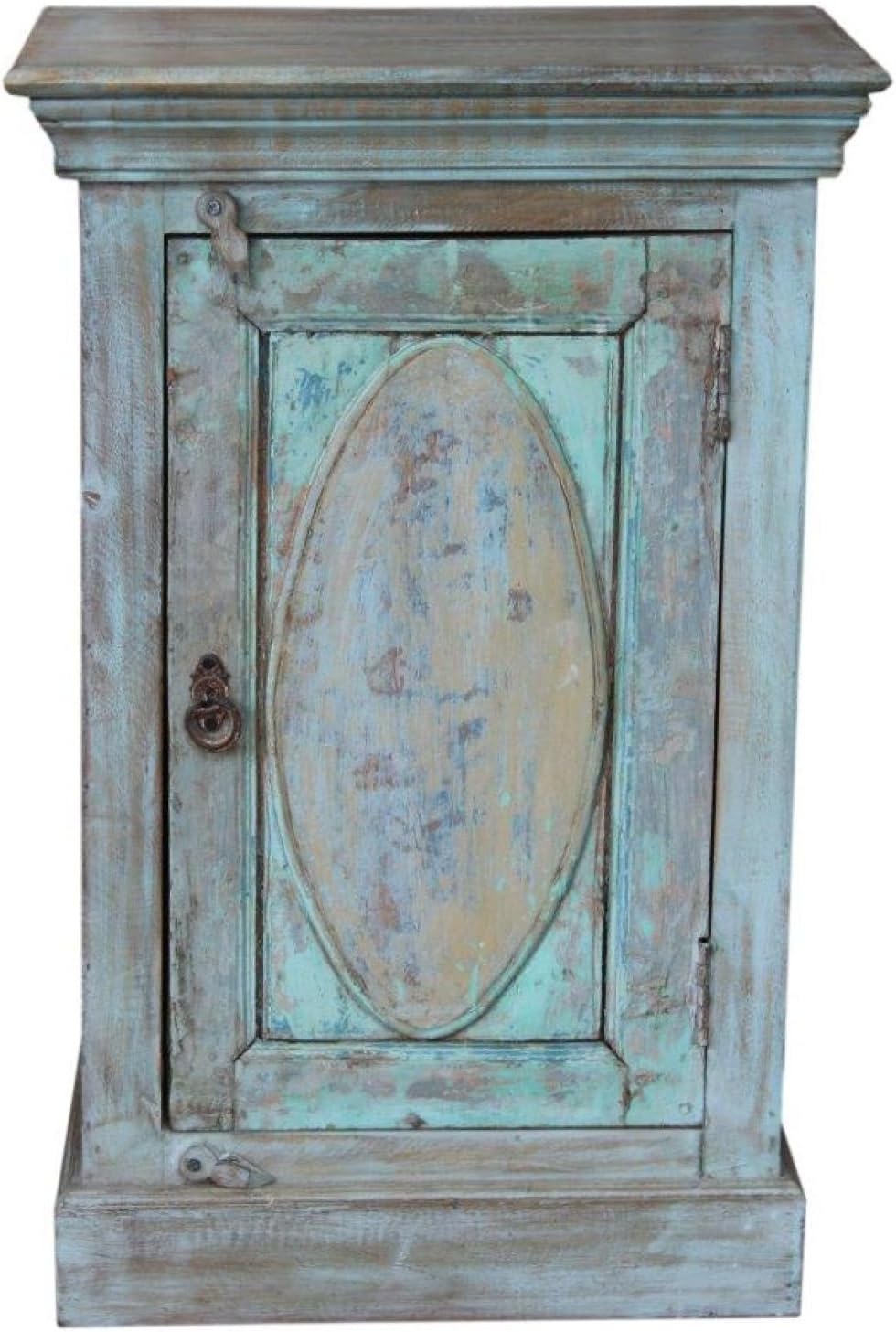 GURU SHOP Vintage Beistellschrank, Kommode, Nachttischschrank, Flurschrank - Modell 60, 79x52x36 cm