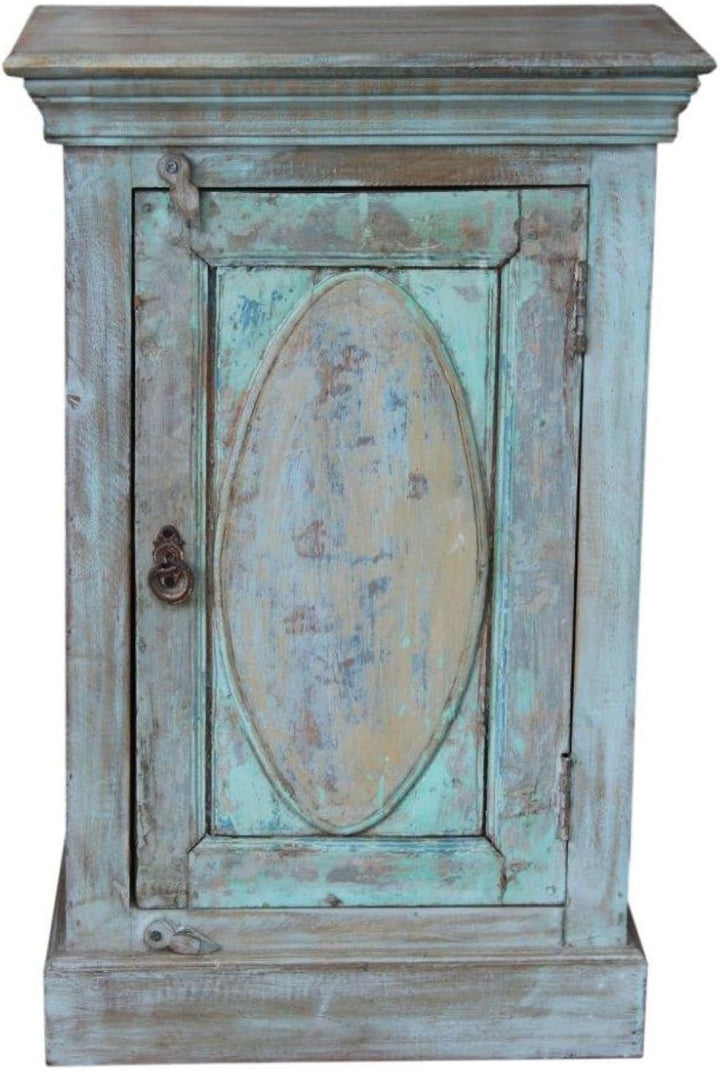 GURU SHOP Vintage Beistellschrank, Kommode, Nachttischschrank, Flurschrank - Modell 60, 79x52x36 cm