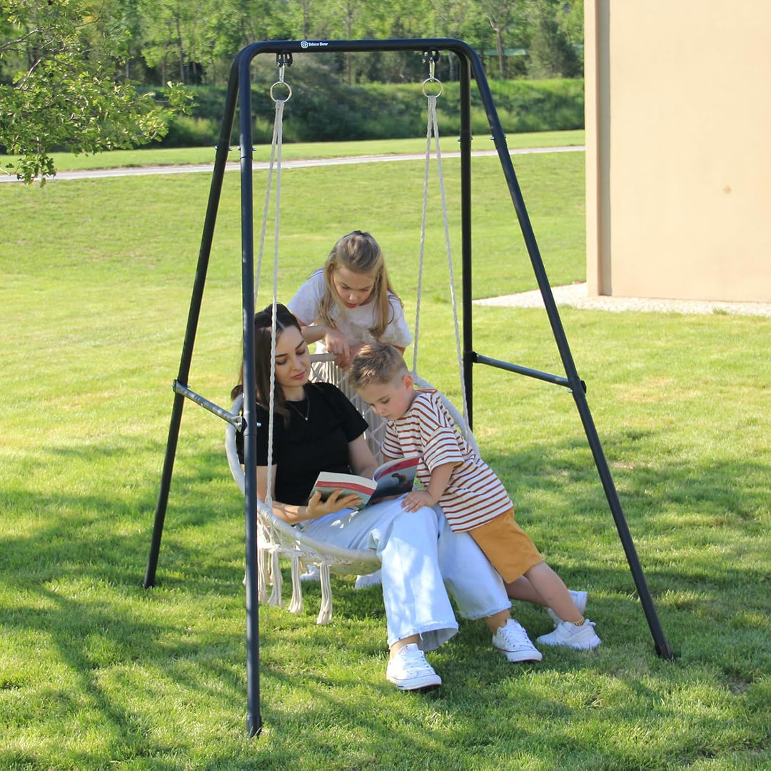 Hängemattengestell, Hängesessel Gestell, Max Belastung 150 kg, Hängematte Gestell, für den Innen- Od