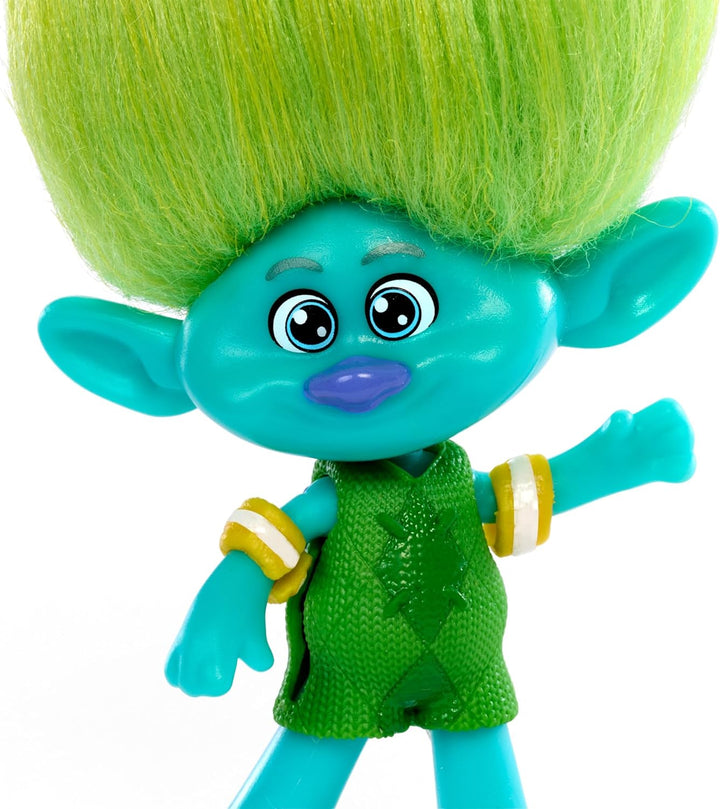 DREAMWORKS TROLLS Gemeinsam Stark - Haarige Überraschung Set mit 7 beliebten Figuren, inklusive Köni
