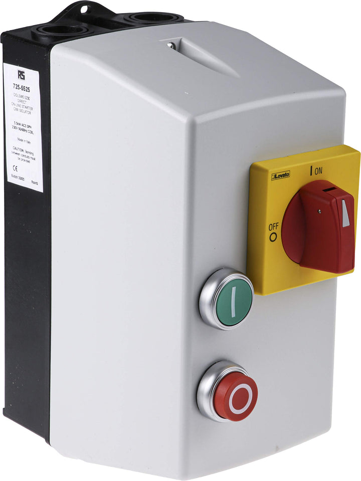 RS PRO Direktstarter 3-phasig 5,5 kW, 230 V ac / 9 → 14 A, Automatik