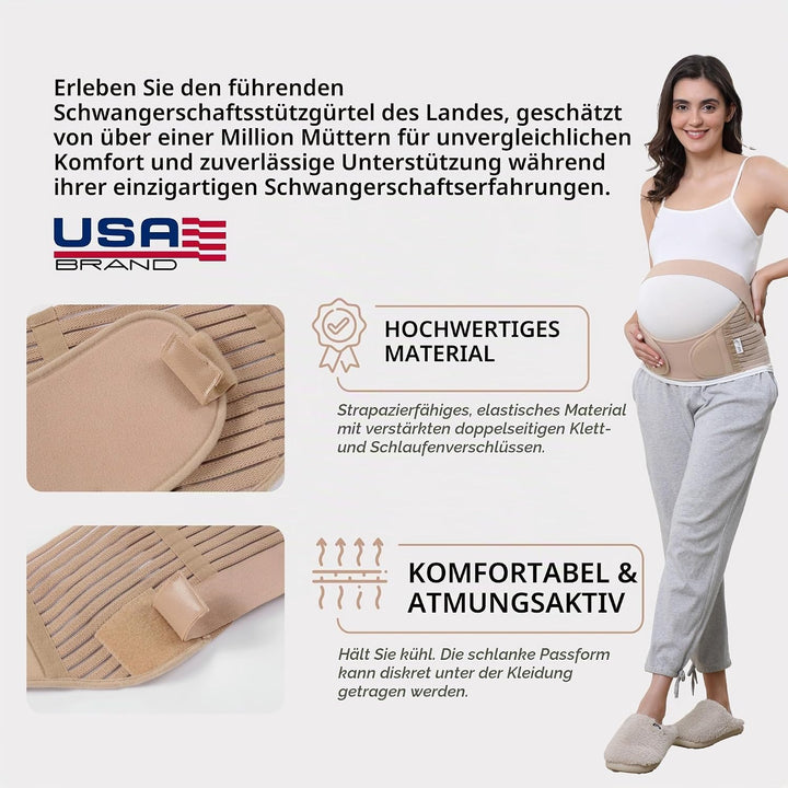 NEOtech Care - Bauchgurt für die Schwangerschaft - stützt Taille, Rücken &amp; Bauch - Schwangerschaftsg