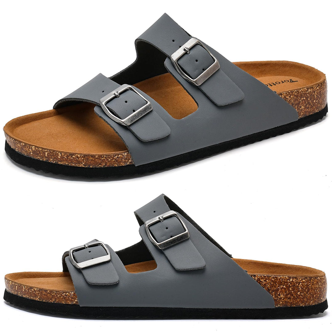 Herren Pantoletten Sandalen Hausschuhe Flache Latschen Sommerschuhe Erwachsene Schlappen Arbeitsschu
