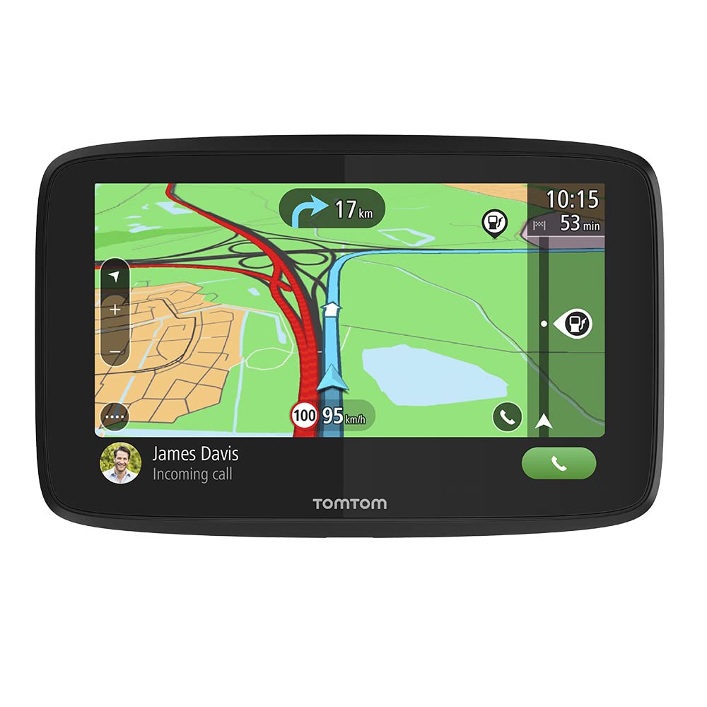 TomTom Navigationsgerät GO Essential (5 Zoll, Stauvermeidung dank TomTom Traffic, Karten-Updates Eur