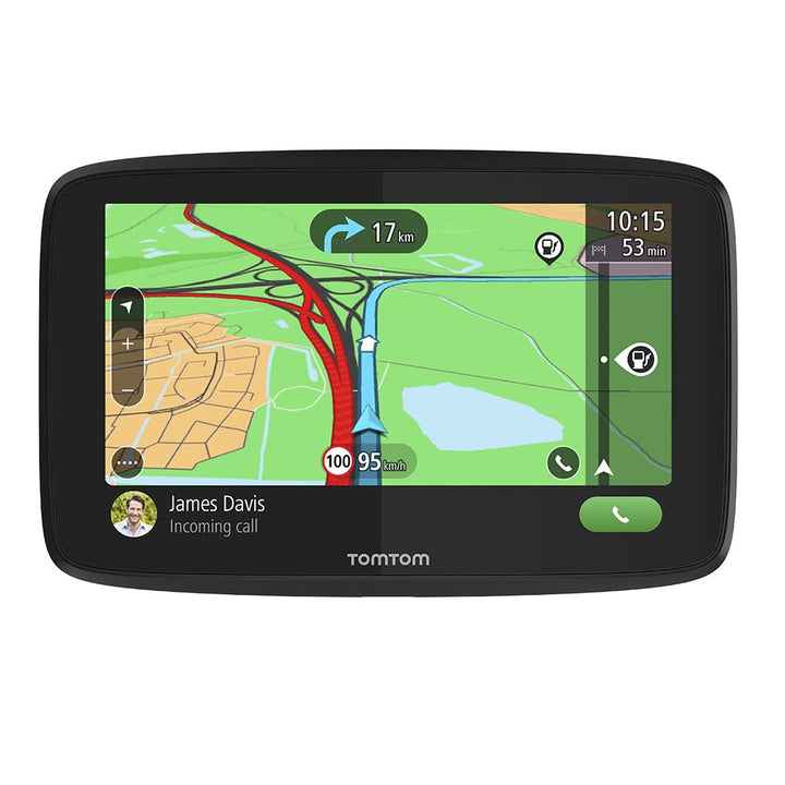 TomTom Navigationsgerät GO Essential (5 Zoll, Stauvermeidung dank TomTom Traffic, Karten-Updates Eur
