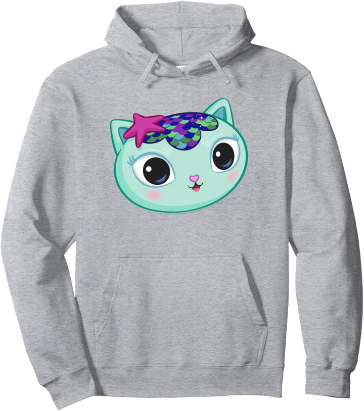 Gabby's Dollhouse Mercat Big Face Pullover Hoodie