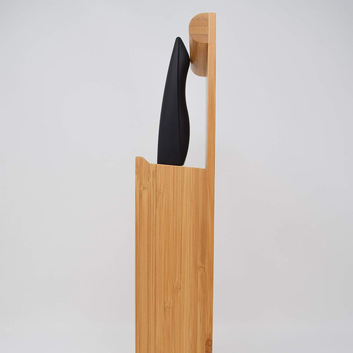 Kyocera Knife Block Messerblock, Bambus Holz, Braun ohne Messer, ohne Messer
