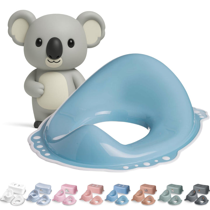 Toilettensitz Kinder Klositz Aufsatz rutschsicher & ergonomisch blau - Toilettenaufsatz Kinder WC Si