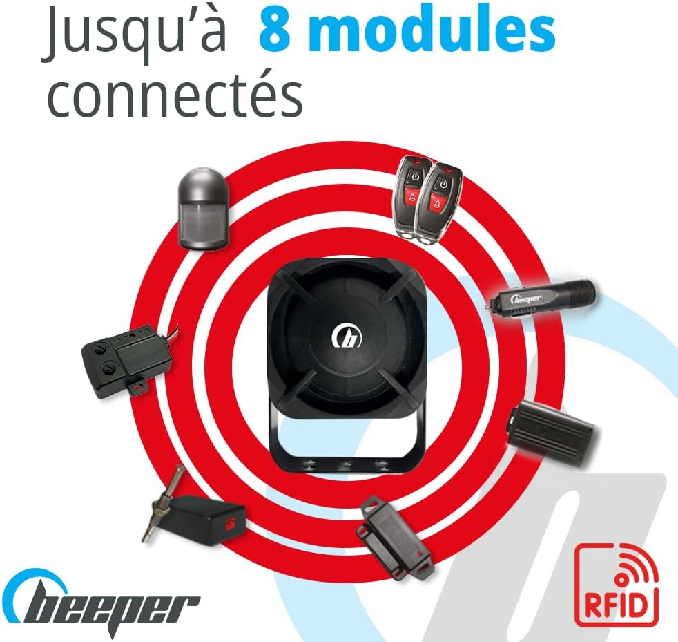 Universal Alarm für Nutzfahrzeuge XR5VUL BEEPER, XR5VUL