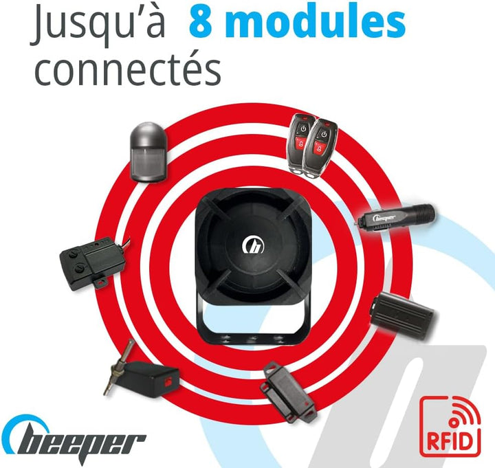 Universal Alarm für Nutzfahrzeuge XR5VUL BEEPER, XR5VUL