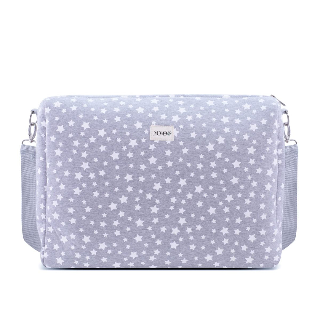 JYOKO KIDS Kinderwagentasche + Wickeltisch, Gestrickter Stoff, Baby Tasche Kinderwagen Organizer (kl