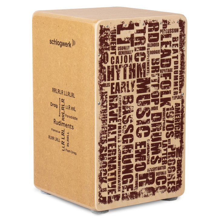 Schlagwerk - CP86 - Cajon Rudiments Styles - Medium