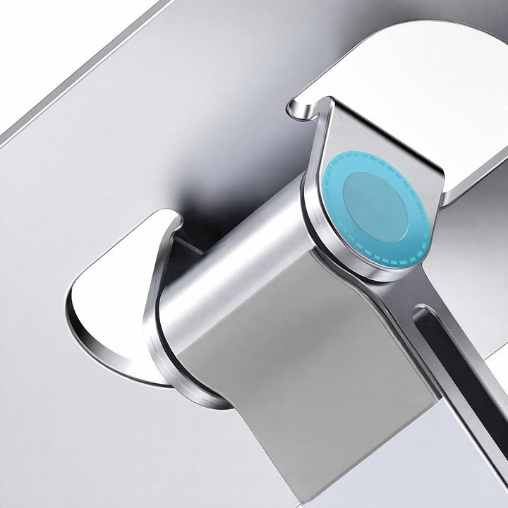 Laptop Ständer Höhenverstellbar, Faltbarer Laptop Stand aus Aluminiumlegierung Ergonomischer, Belüft