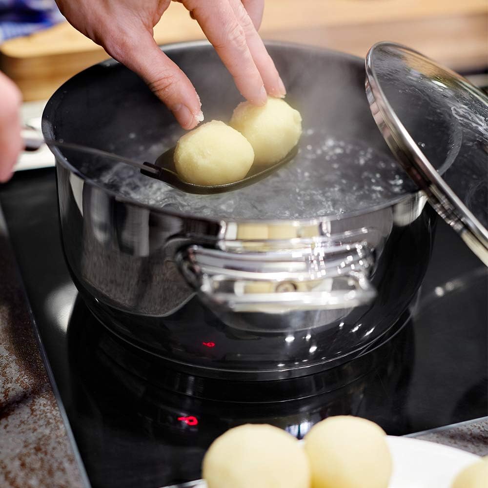 Berndes Kochtopf Injoy Special Edition 16 cm, Induktion, Kochtopf aus Edelstahl, allherdtauglich, To