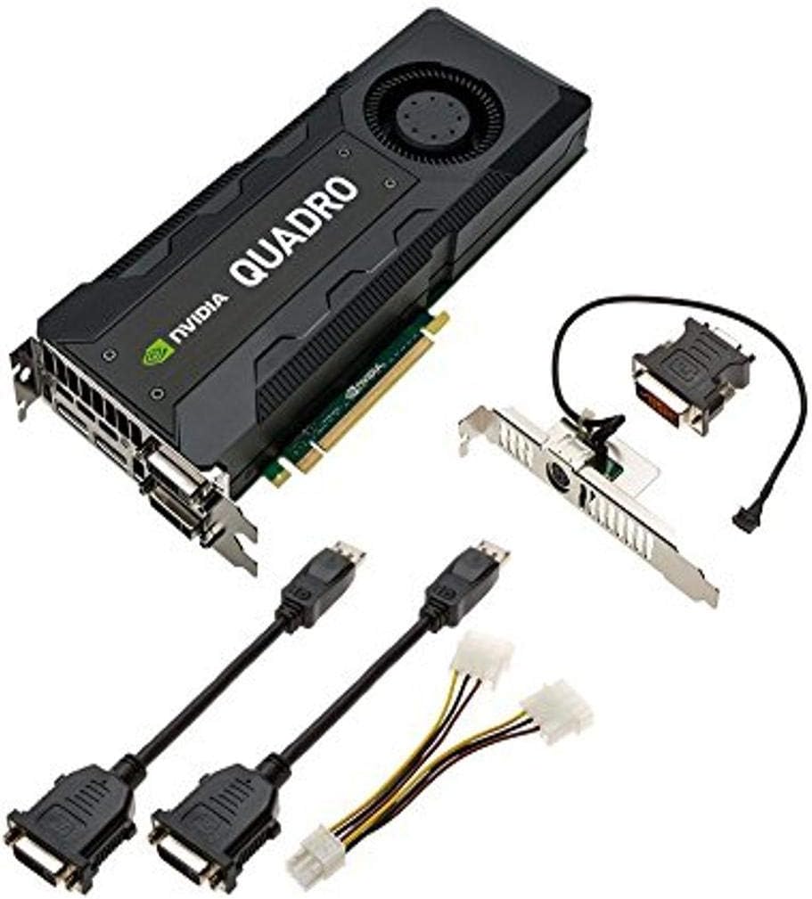 PNY NVIDIA Quadro K5200 Grafikkarte (8 GB, GDDR5, PCIe3.0, GPU) (VCQK5200-PB)