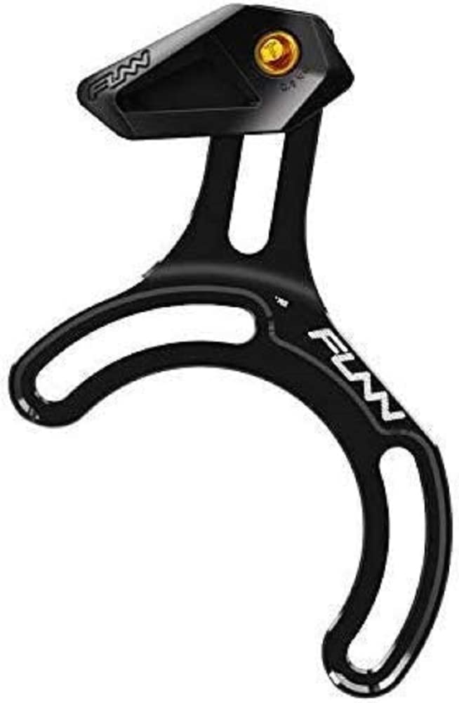 FUNN Zippa Lite ES Kettenführung, MTB Kettenwächter kompatibel mit Shimano E-Motor Halterung, MTB Ke