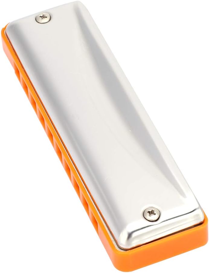 10-Loch-Mundharmonika, Benders Harp Key von C 10-Loch 20-Ton-Anfänger-Blues-Mundharmonika mit Etui u