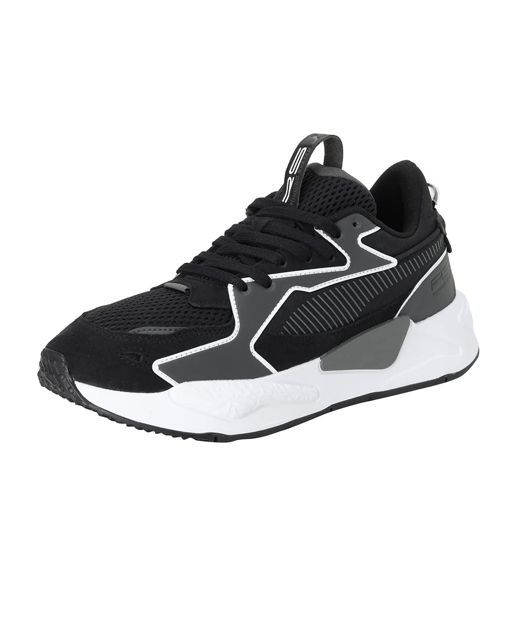 PUMA Unisex Rs-z ReinventionSneaker 44.5 EU Black Dark Shadow White, 44.5 EU Black Dark Shadow White