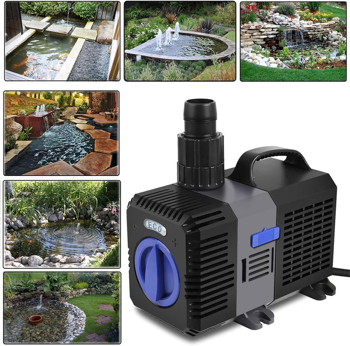 Forever Speed Super ECO Teichpumpe Filterpumpe Energiespar Wasserpumpe Koiteich Bachlaufpumpe (3000-