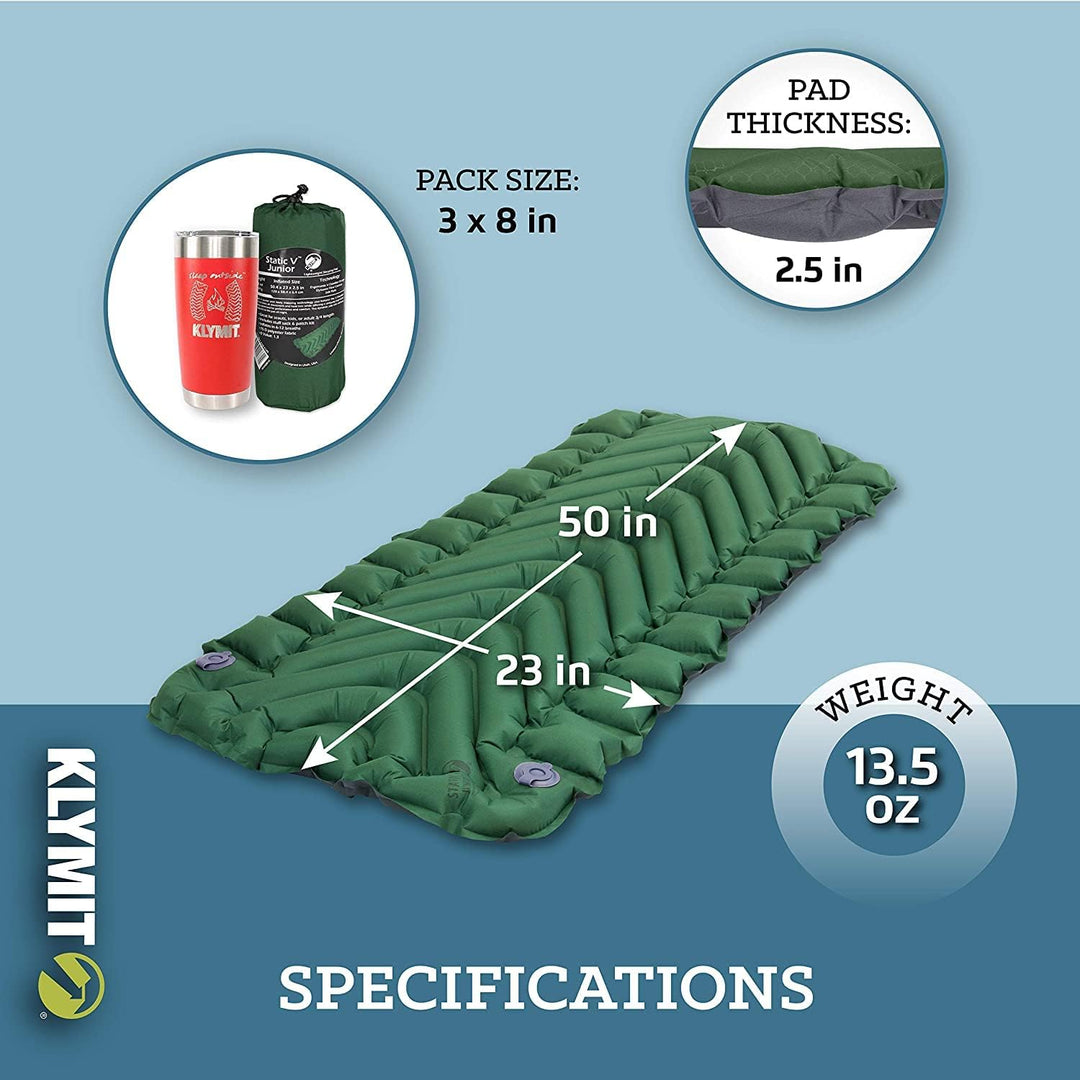 Klymit Static V Isomatte Grün, Grün