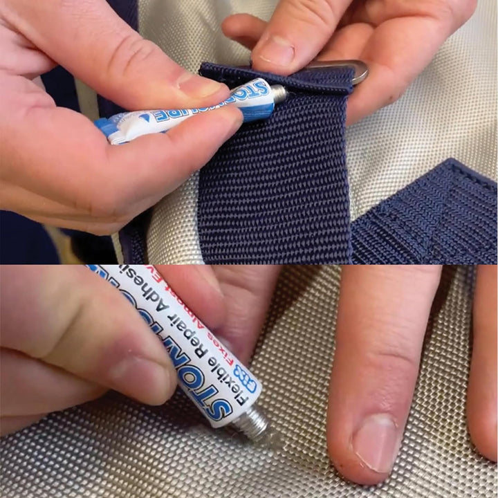 Stormsure Flexible Repair Adhesive Pack: 10 x 5 g transparente Tuben zur Reparatur von Outdoor-Gerät
