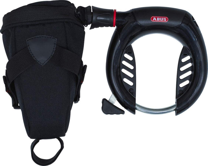 ABUS Rahmenschloss Pro Shield Plus 5950 NR + Anschlusskette 6KS/100 + Schlosstasche ST 5950 Single,
