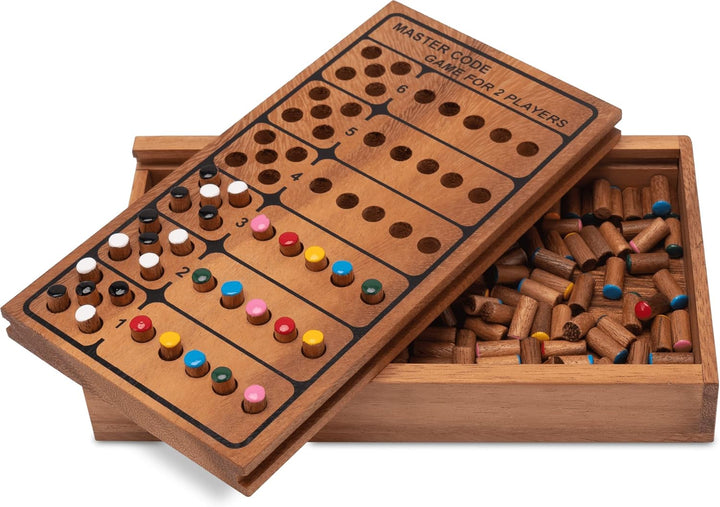 LOGOPLAY Code Finder - Master Code - Superhirn - Strategiespiel - Denkspiel - Logikspiel - Brettspie
