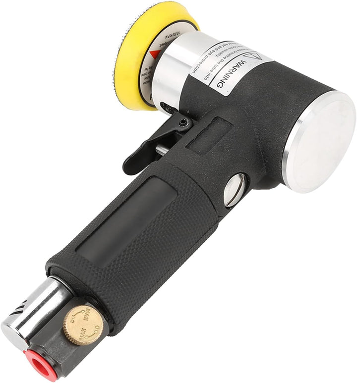 AT-1502 Mini Druckluft-Winkelschleifer, 90° Pneumatische Polierschleifmaschine, 5,1-7,6 cm Schleifpa