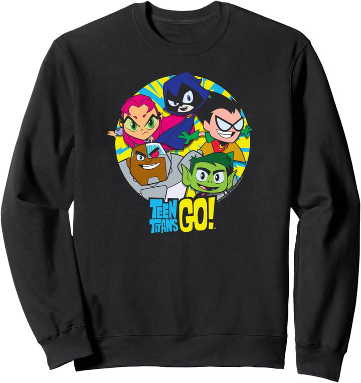 Teen Titans Go! Go Go Group Sweatshirt