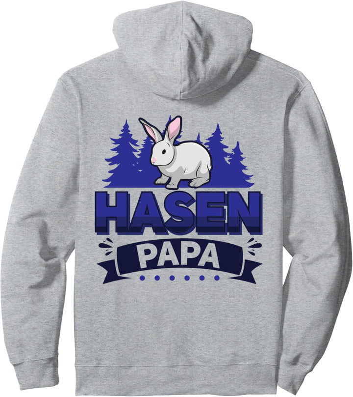 Kaninchen Häschen Papa Hasen Kostüm wh Pullover Hoodie