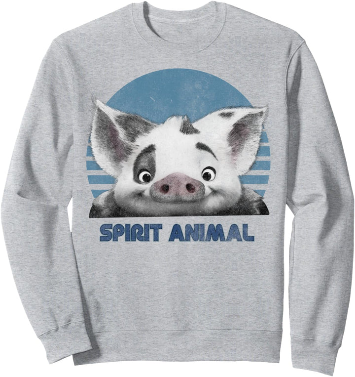 Disney Moana Pua Spirit Animal Portrait Sweatshirt