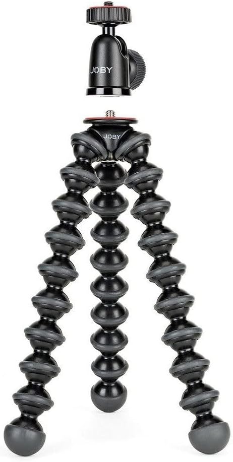 JOBY JB01503-BWW GorillaPod 1K Kit (flexibles Kompaktstativ mit Kugelkopf für grössere Kompaktkamera