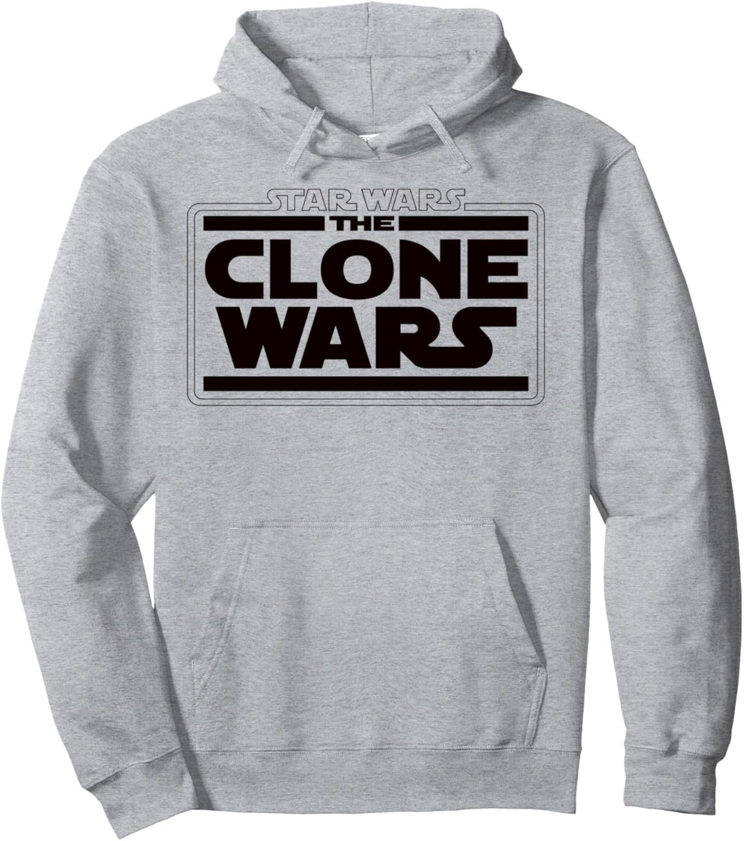 Star Wars Clone Wars Logo Pullover Hoodie