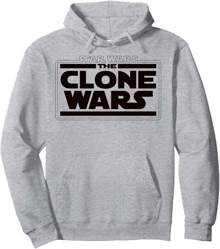 Star Wars Clone Wars Logo Pullover Hoodie