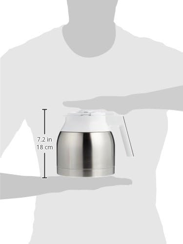 Melitta Look Deluxe, Timer Thermkanne SST, weiss