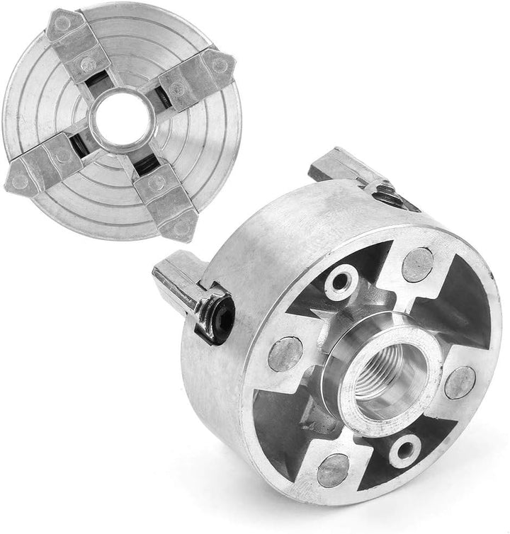 4-Backen-Drehmaschine, Zinklegierungs-Drehmaschine 4-Backen-M12-Gewindefutterklemme, Z001A Metall-4-