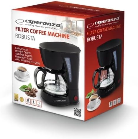 Esperanza EKC006 coffee maker Drip coffee maker 0.6 L